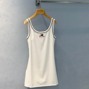 Contrast Trim Sleeveless Mini Tennis Dress (M Style)