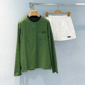 Striped Long Sleeve T-Shirt  (M Style)